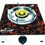 ES Red Marble Auto LPG Single Gas Stove