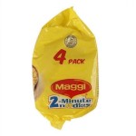 Maggi 2 Minutes Noodles Masala, Pack of 4
