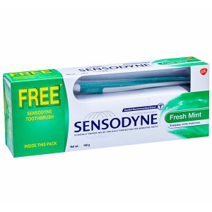 Sensodyne-Fresh-Mint-ToothBRUSH-Free- 150 GM